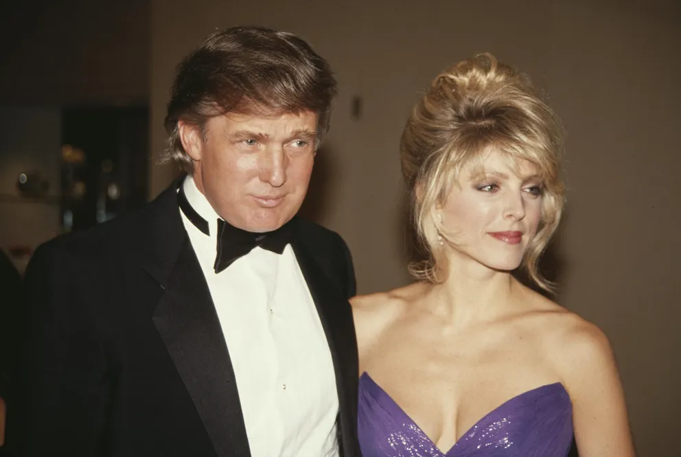 Donald Trump with the actress attend the 1992 Soap Opera Digest Awards on January 10, 1992 | Source: Getty Images